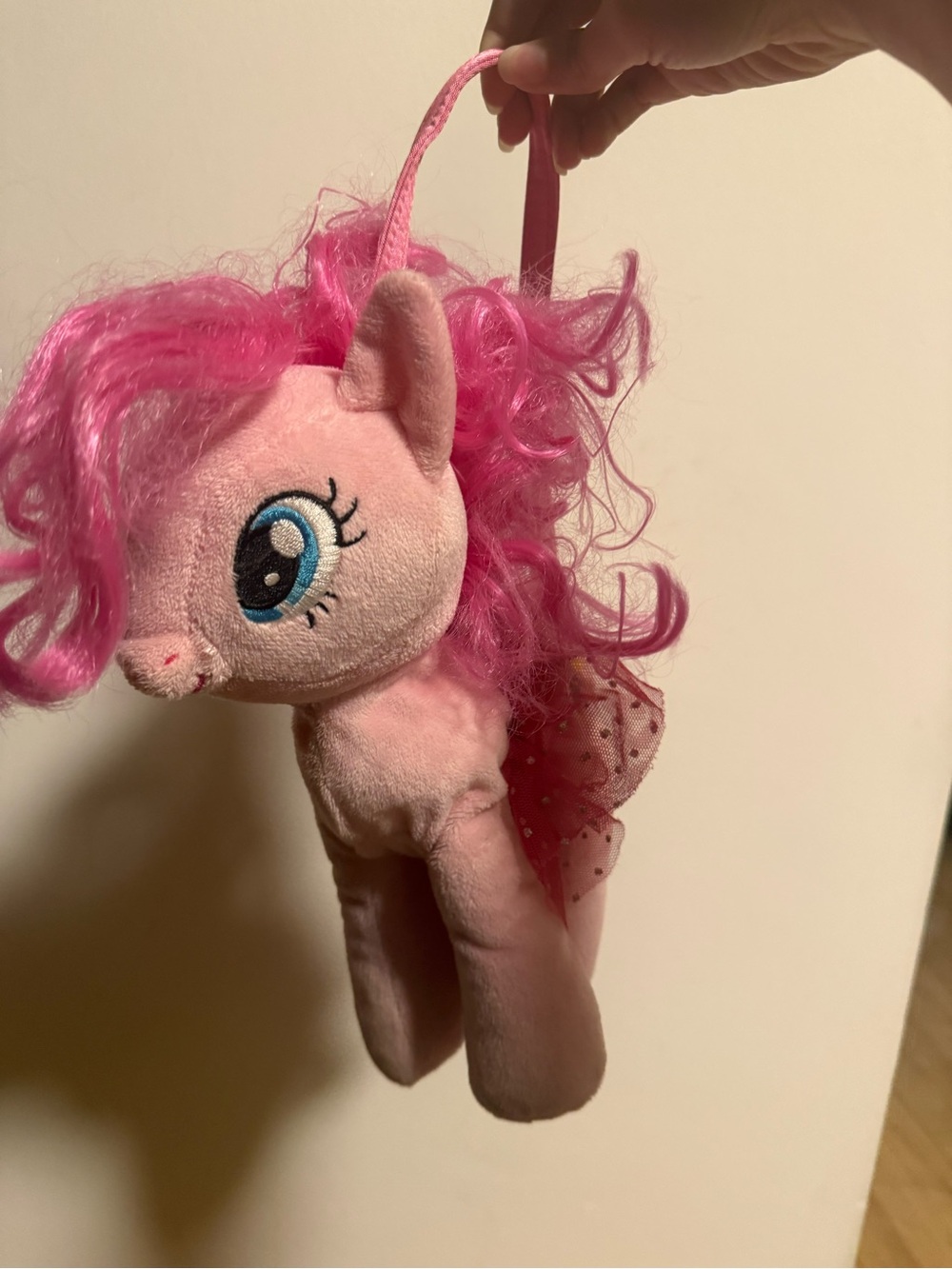 My Little Pony Pinkie Pie Plush Purse Bag Toy 10” Girls Handbag by Hasbro